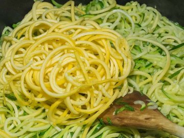 zeleninové špagety se nejčastěji připravují z cuket